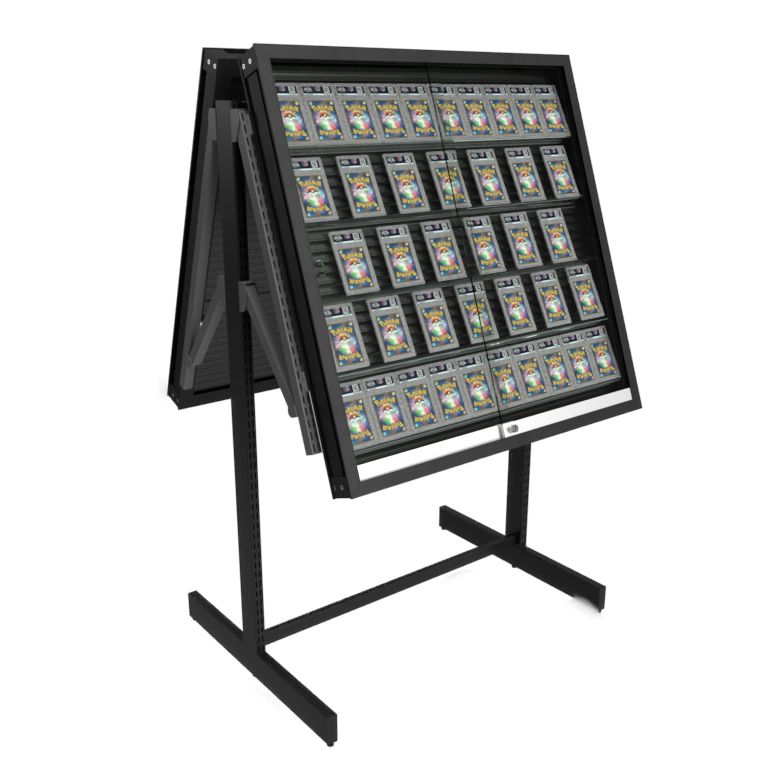 【納期約1か月前払い】トレカ専用ショーケースSP＋ゴンドラ什器セット1350